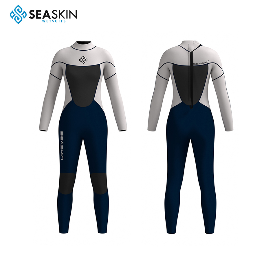 Traje de buceo de buceo para mujeres de piel de marea