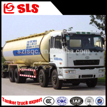 CAMC 4 axles 8*4 cemen powder transport truck,tanker truck trailer for powder transportation