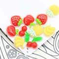 Mixed Resin Fruit Cabochon Flatback Embellishments Decoration Crafts Embellishments For Scrapbooking Accessories