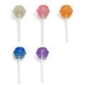 Symulowany Lollipop Glitter 3D Modle Candy Resin Craft Miniatures Żywności