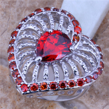 big heart ring colorado copper jewellery