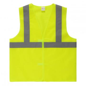 100% polyester Low price reflective warning vest