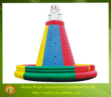 funny inflatable climbing wall/artificial rock climbing wall