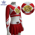 Uniforme de porristas de actuación de baile