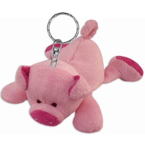 keychain mini plush stuffed toy pig soft toy, stuffed animal samll pig keychain