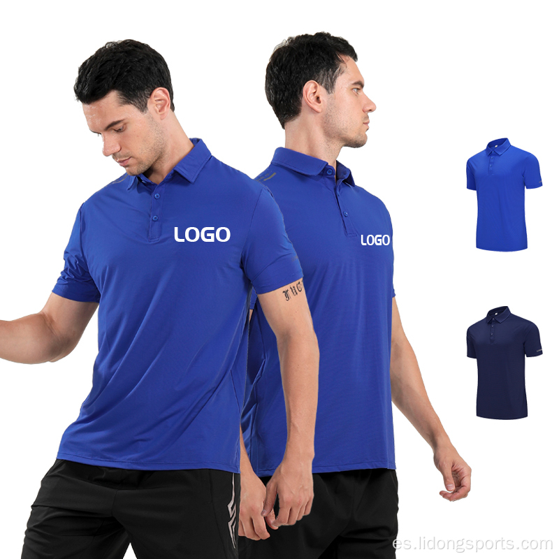 Ropa deportiva para hombre vendedora caliente de la camisa de POLO de la ropa de sport