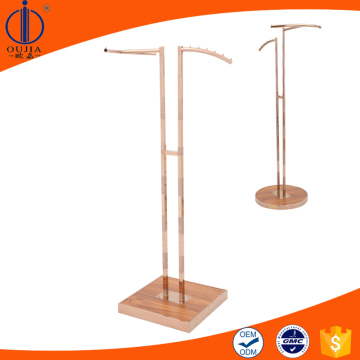 metal clothing rails, clothing display rails