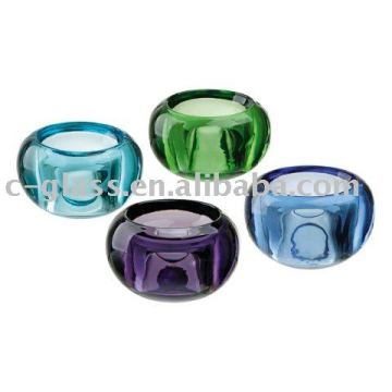 glass candle holder candle holder tealight insert