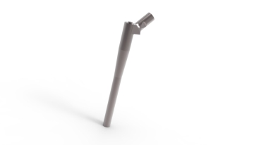 Total Titanium Hip Stem Prothesis Replacement