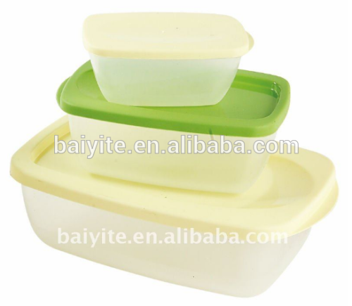 plastic food storage set, plastic lunch container set, plastic box