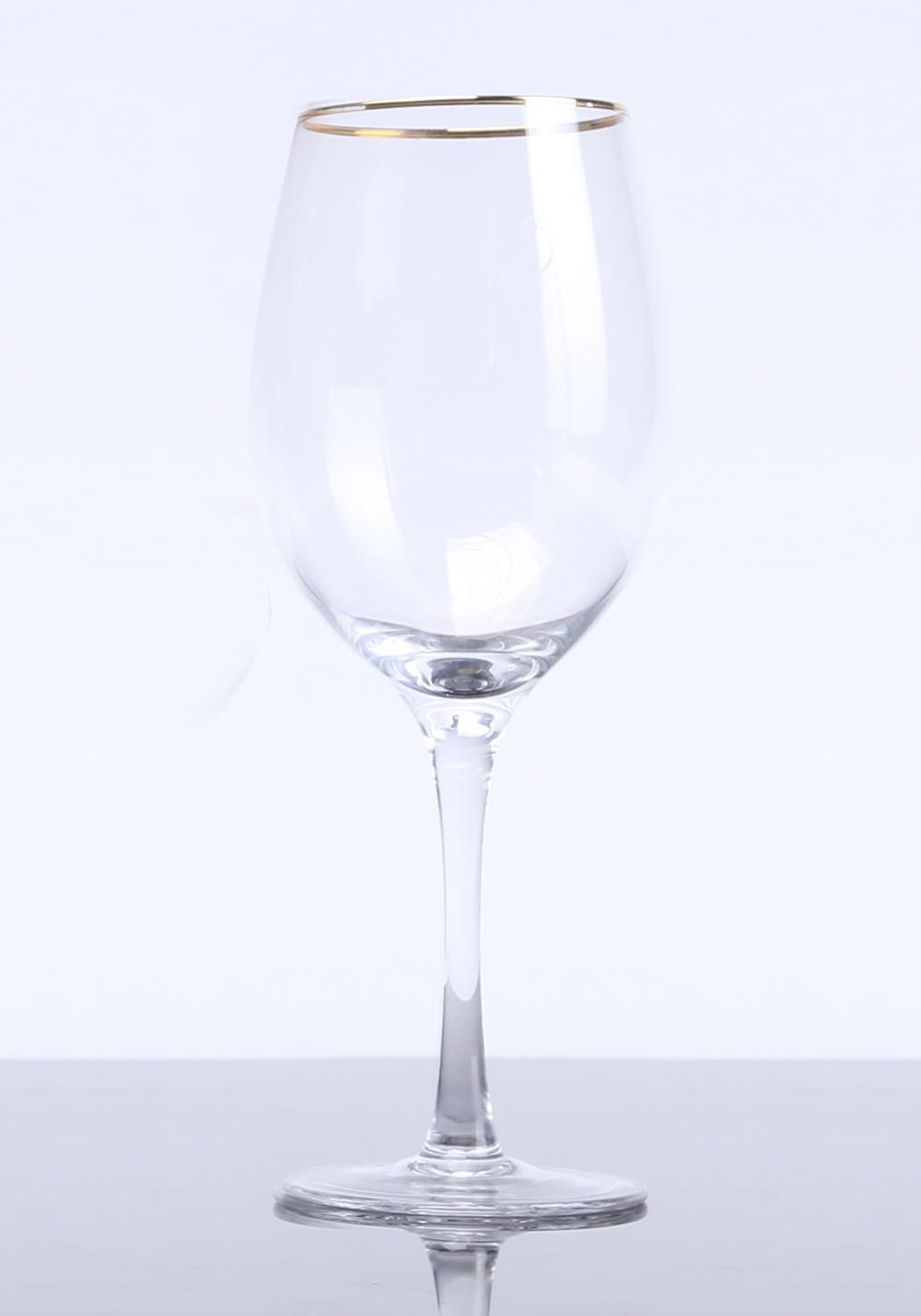 Gold Rim Wine Glasses For Home