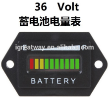 36v LED hexagonal battery discharge indicator