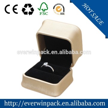 High quality luxuiry ring box leather