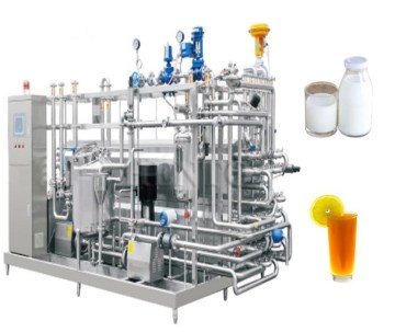 Stainless Steel Beverage Juice Pasteurizer & UHT Sterilizer Pipeline System
