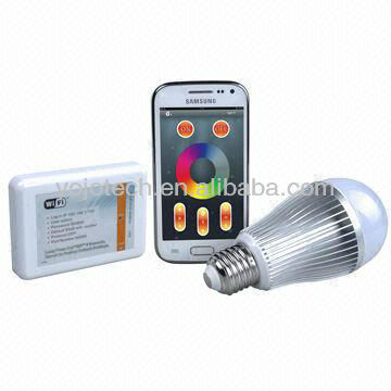 Wi-Fi control led bulb light