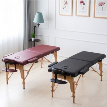 Wholesale Full Body Massage Tables with Wooden Pied Facial Beds