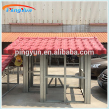 Alibaba PVC plastic garden shed For Garden pavilion