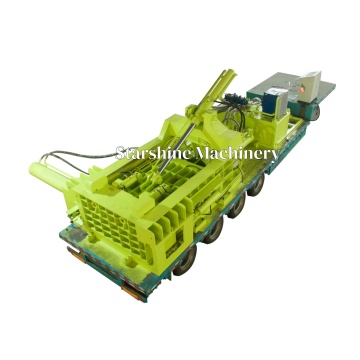 Mobile Scrap Metal Baler Portable Baler