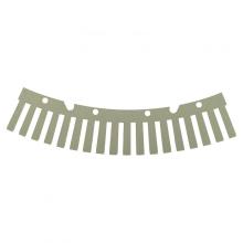 Segmented stator lamination for large generators