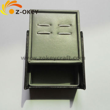 Various design cufflinks box with elegant top