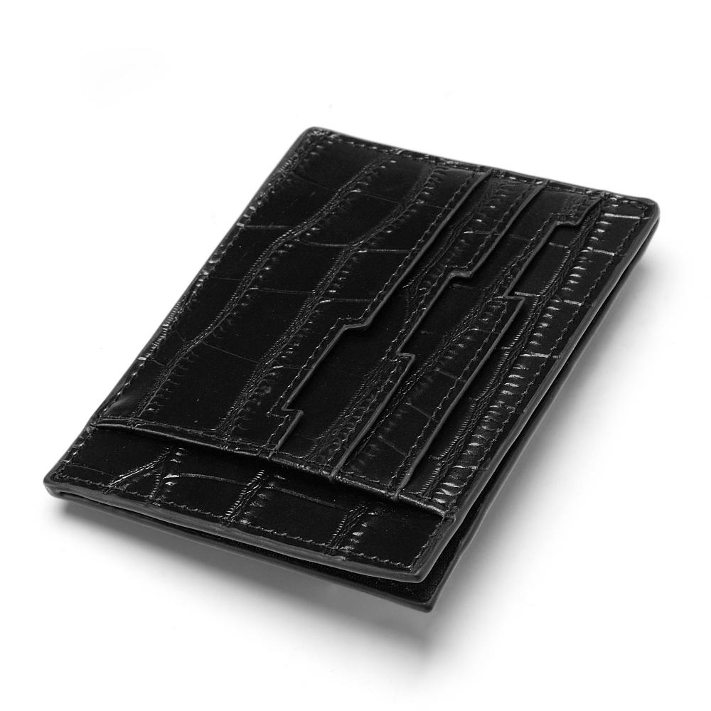 Slot multipli a faccia a faccia aperta Hombre Card Holder