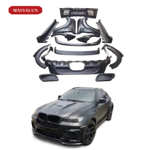 Factory Price BMW X6 E71 Upgrade HM Style FRP Bumpers and Body Kits