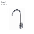 Classic Style Brass Kitchen Rotatable single Cold Taps