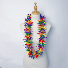 Artificial Velvet Spider Lily Lei for Graduates