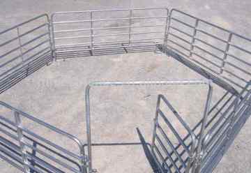 Portable Cattle Yard Panel System with Cattle Yard Gate