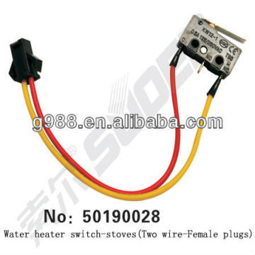 Water heater thermal switch Electric water heater switch 2 wire