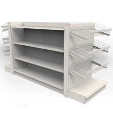 Double Sided Metal Shelves for Stores