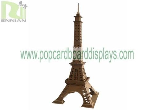 Eiffel Tower Made By Corrugated Cardboard Toys Paper Craft For Kids Funny Paper Products Play House Paper Toys Ento010