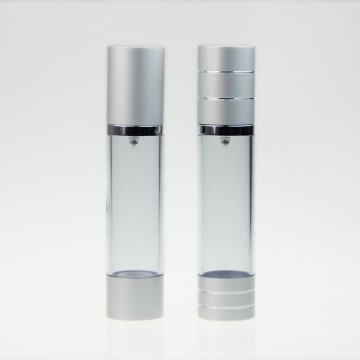 Airless Pump Bottle Silver Frosted silver sprayer bottle 30ml airless bottle