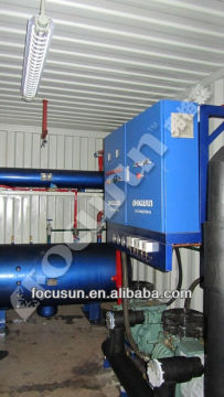 Industrial ammonia block ice plant, ice block making machine