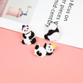 Badge d'épingle en émail panda animal en métal mignon personnalisé