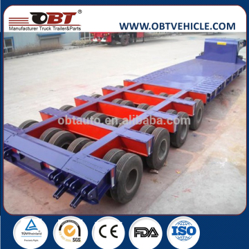 150 ton loading capacity low bed semi trailer