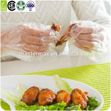 Plastic Deli LDPE gloves with low price
