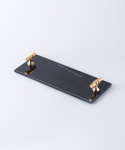 Marble Shower Tray Candy Storage Dish Marble Tray Serving Hotel Serving Tray