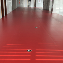 ITTF certified table tennis floor PVC floor 5.0