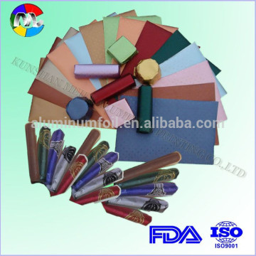 colorful metallized paper