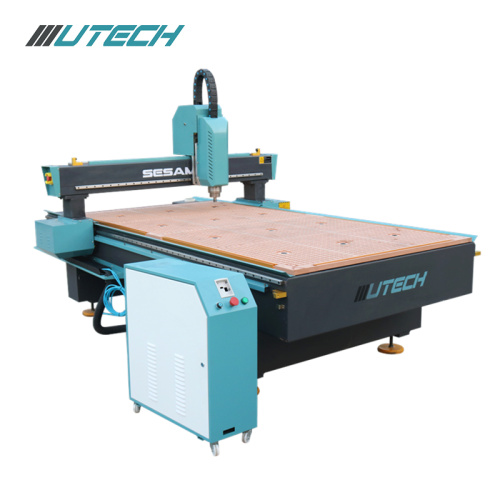 Mesin Wijen 1325 CNC Router dengan Meja Vakum