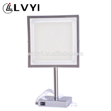 2205D desktop makeup mirror with LED light