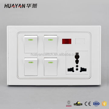 New selling unique design modular switches sockets wholesale