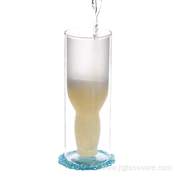 Large Capacity Glass Beer Cup