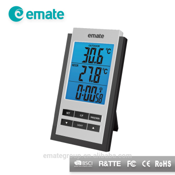 Wireless Weather Forecast and Thermometer Clock