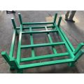 Green Stacking Steel Pallet