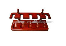 Wooden tobacco smoking pipe display pipe support stand