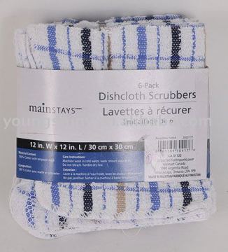 6pcs Dishcloth Scrubbers