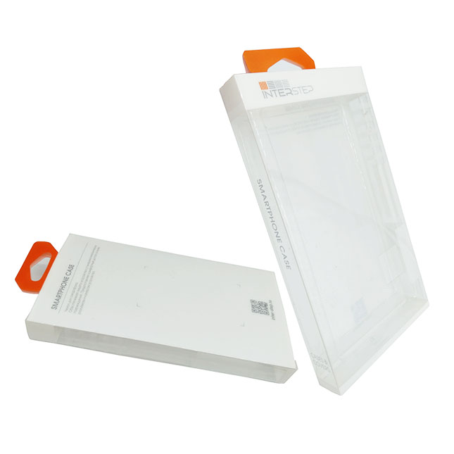 Boîte d'emballage en plastique de boîtier de téléphone portable sur mesure