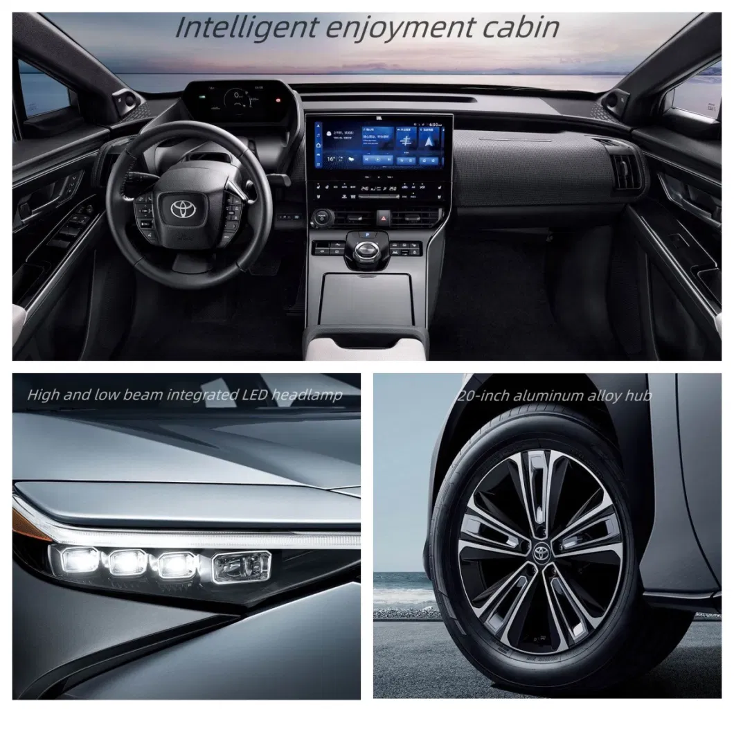 2023 Made in China New Energy Electric Car Bz4X/Cross EV 400-615km Lithium Battery SUV